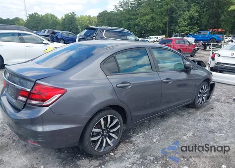 2015 Honda Civic Ex-L from USA, damaged, VIN 19XFB2F98FE053406